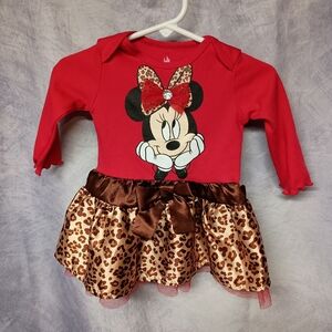 Disney Baby Minnie Mouse Leopard Dress